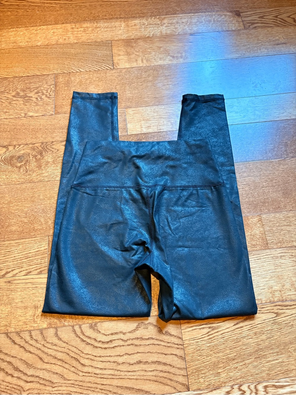 aerie Black metallic/textured Leggings